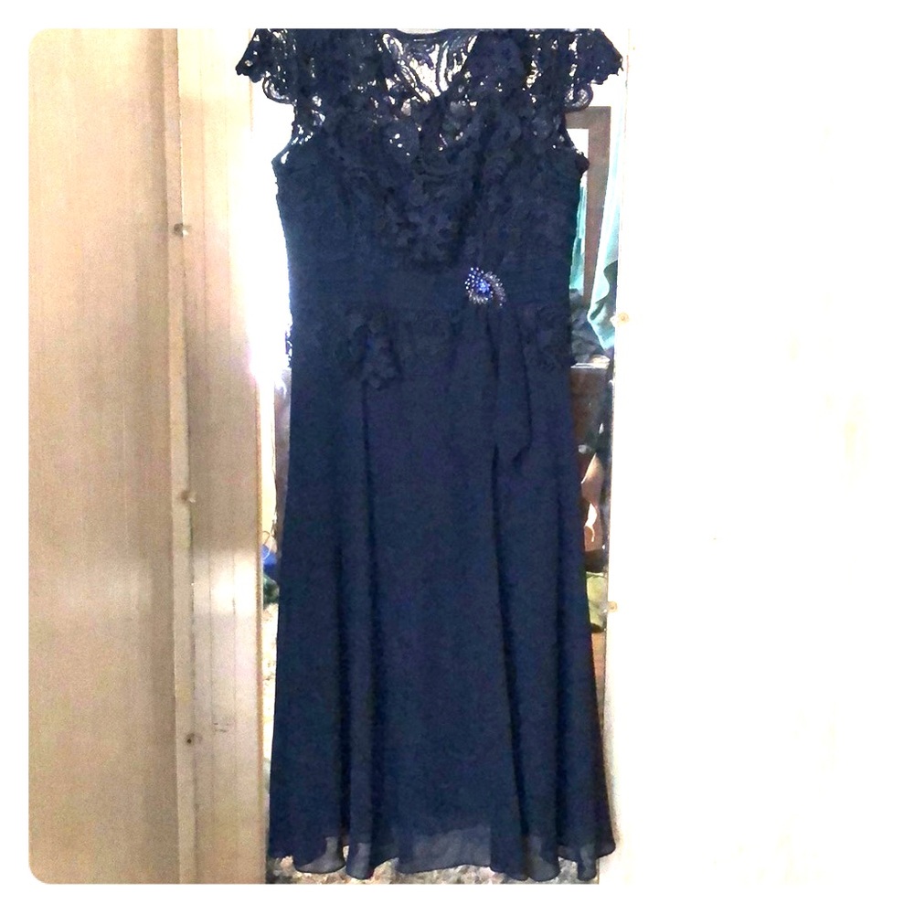 Emma Street Navy blue dress